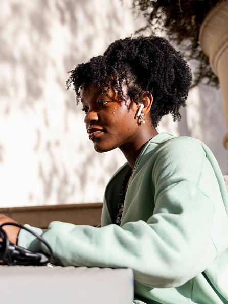 portrait of a student